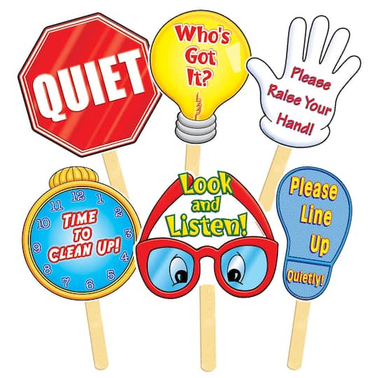 Scholastic® Manage Your Class Signs, 6ct.